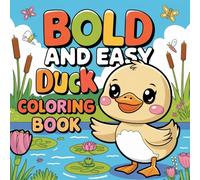 Duck Coloring Book for Kids Ages 4-8: Cute Duck and Duckling Coloring Pages for Toddlers, Preschoolers, and Young Animal Lovers: 50 Fun Farm and Pond ... Girls | 8.5x8.5" Educational Activity Book