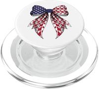 Duck Duckling Ducky 4 luglio USA Bandiera americana Patriottica PopSockets PopGrip per MagSafe