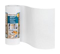 Duck EasyLiner - Rivestimento per mensole, non adesivo, per cassetti e armadi, 30,5 x 7,3 m, bianco
