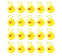 Duck Fishing Toy - 7 x 6 cm, 2,76 x 2,36 Inches Rubber Duck | Stocking Stuffers,Game For Children Boys Girls Sensory Development Party 200 g ABS Ideal For Outdoor Parties and Fun Carnival Games