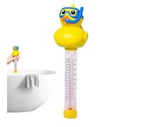 Duck Floating Pool Thermometer | Cartoon Animal Pool Thermometer Floating, Accurate Double Scale Fast Response, For Swimming Pools, Ice Baths, Hot Tubs, Cold Tubs, Ponds, And Spas