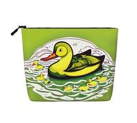 Duck Flock game Borsa da toilette e cosmetici da donna, borsa unisex per articoli da toeletta, borsa per la cura personale