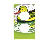 Duck Flock Game Duplex Wall Panel Kit, 11,4 x 7 cm, copertura presa elettrica per interruttore presa luce (1 pezzo)