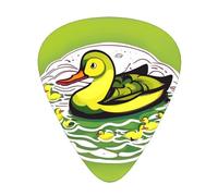 Duck Flock game Plettri per chitarra, 12 pezzi per confezione, 3 diversi spessori, adatti per chitarra, basso, ukulele e altri strumenti.