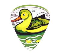 Duck Flock Game - Plettro per chitarra multi-spessore, 12 pezzi, tono trasparente, confortevole al tatto, forte resistenza all'usura e resistenza, viene fornito con scatola trasparente