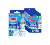 Duck Fresh Discs, Gel Igienizzanti WC, Marine, 5 Applicatori, 30 Dischi