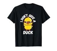 Duck Funny Non Me ne Frega Una Papera Maglietta