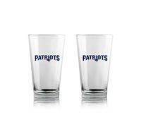 Duck House NFL - Set di bicchieri da pinta, unisex, unisex, con stampa in vetro, 16 oz/EA