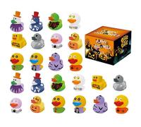 Duck in gomma di Halloween - giocattolo galleggiante inquietante per divertimento in bagno, collezione carina per bambini o adulti - decorazione del bagno a tema o favore della festa, idea regalo di n