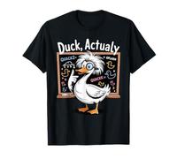 Duck in realtà divertente scienza matematica design puntuale Maglietta