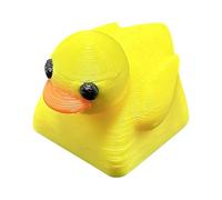 Duck Keyboard Keycap - Novità Resina Keycap | Cartoon Duck Keycap Sostituzione | Custom ESC Key Replacement Keycap | Little Yellow Duck Cro-ss Axis Mechanical Keyboard Keycap | Decorative Animal