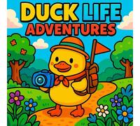 Duck Life Adventures: Cute Animal Coloring Book for Adults & Kids - Playful Ducks, Pond Adventures, Farmyard Fun, Whimsical Wildlife Scenes, Relaxing Nature Art, Adorable Line Drawings for Creativity