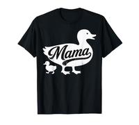 Duck Mom Art for Mom Mother Duckling Ducky Farmer Duck Mom Maglietta