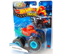 DUCK N' ROLL Color Shifters Monster Trucks 1:64 Hot Wheels Auto Mattel