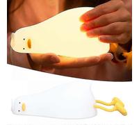 Duck Night Light for Kids 5v Usb Charging 3 Levels Brightness Led Light Tap Night Light with Touch Sense for Bedroom Decor