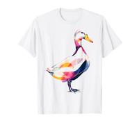 Duck Paintign - Decorazione Colorata per Amanti degli Animali, per Uomini, Donne, Bambini Maglietta