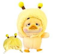 Duck Plush Hat, Cartoon Plush Doll Head Cover, Soft Dress-Up Head Clothes, Cofortable Headgear For Toy Accessories, Ensures Comfortable Wear While The Bright Colors Enhance Your Doll's Cuteness