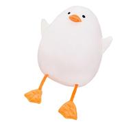 Duck Plush Pillow - 35 cm Big White Duck Stuffed Hugging Doll | Soft Animals Throw Pillow For Accompany, Relaxing, Nappings, Carino Childrens For Christmas