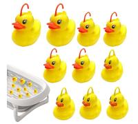 Duck Pond Fishing Game, Floating Water Catching Toy Ducks Set with Fishing Rods Net, Fun Bath and Pool Game for Kids, Boys, Girls, Outdoor, Lake, Summer Activity, Playtime, 15.9x13.2x7.6 inches