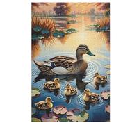 Duck Puzzle Games for Adults E Bambini - for Creativity And Mindfulness - Challenging Jigsaw Puzzles 1000 Pezzi for Family 78×53cm