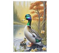 Duck Puzzle Games for Adults E Bambini - for Creativity And Mindfulness - Challenging Jigsaw Puzzles 1000 Pezzi for Family 78×53cm