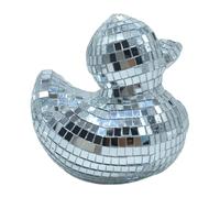 Duck Shape Cake Decoration, Ball Cakes Topper, Mirrored Glass Cake Toppers