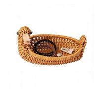 Duck-Shaped Storage Basket- Lightweight & Portable, 20x19.5x7cm, Duck Shaped Hand Woven Container, Woven Storage Container, Easy To Place, For Living Room, Entryway, Bathroom, Nursery
