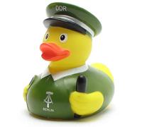 Duck Shop I Badeente I Quietscheente I DDR VOLK Poliziotto I Paperella di gomma I L: 8 cm