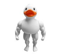 Duck Statue for Desk - Duck Statues for Office | Buff Ducks Figurine | Animal Muscle Ducks Sculpture | Decorative 3d Printing Animal Sculpture fôr Table Home Bookshelves Living Room Bedroom Lockers