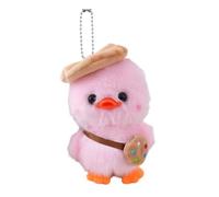 Duck Stuffed Animal - Cute Plush Bag Charm, Soft Keychain Decoration