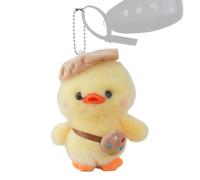Duck Stuffed Animal | Cute Soft Aesthetic Bag Charm Decoration | Plush Bag