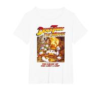 Duck Tales The Movie Maglietta, Donna plus-size, Bianco, 6X