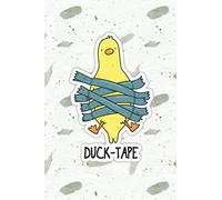 Duck Tape Cute Animal Pun | Punny Doodles Notebook Journal: 100 Page lined notebook journal for writing, composition, notes.