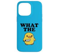 Duck with Knife What the Duck Custodia per iPhone 14 Pro Max