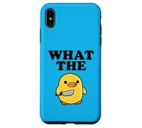 Duck with Knife What the Duck Custodia per iPhone XS Max
