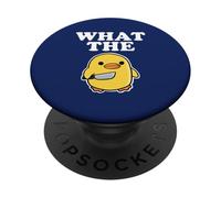 Duck with Knife What the Duck PopSockets PopGrip Adesivo