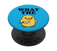 Duck with Knife What the Duck PopSockets PopGrip Adesivo