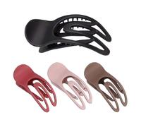 Duckbill Hair Clips, Decorative Hairpins, 4-Piece Stylish Design, Portable All-Day Hold, Hair Accessories for Women, Girls, Travel, Work, Parties, Styling, 3.35x1.38 Inches