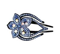 Duckbill Hair Clips - Flower Pins for Styling | Metal with Strong Hold Feature, Easy Application Accessory, Fashion Design Connector, Multi Purpose Use for Wedding Party