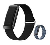 Duckdik Smart Band, Fitness Tracker Bracciale Intelligente Uomo Donna, Smartband Sportiva Contapassi con GPS Integrato, Cardiofrequenzimetro da Polso, SpO₂, Notifiche WhatsApp, 2 Cinturini Nero + Blu