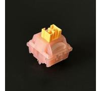 DucKey Outemu Honey Peach/Lime Switch V3, Interruttore Lineare/Tattile Silenzioso Pre-lubrificato 5Pin per Tastiera Meccanica (Color : Linear Peach, Size : 90PCS)