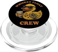 Duckie gomma Whisky Float Crew divertente Duck Party PopSockets PopGrip per MagSafe