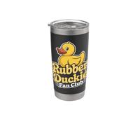 Duckies - Paperella in gomma per equipaggio Bicchiere termico in acciaio inox doppia parete