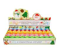 DUCKIEZ Christmas ink stamps. 6 designs in total, designs picked at random. Perf