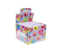 DUCKIEZ Marionetta da dito da 7 cm. 5 disegni, design scelto a caso. Realizzato in schiuma EVA così grande per i bambini. Ideale per riempire sacchetti per feste! (Laughing Face, 12, Count)