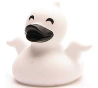Duckshop I Gespenst - Paperella da bagno con scritta in lingua tedesca, lunghezza: 8,5 cm