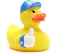 Duckshop I Like - Paperella da bagno con scritta in lingua tedesca, lunghezza: 8,5 cm
