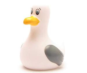 Duckshop I Mattes v. Sprotte Möwe - Peluche a forma di maialino, misura L, 8,5 cm