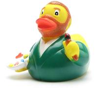 Duckshop I Vag Gogh Duck I - Anatra da bagno, lunghezza: 11 cm