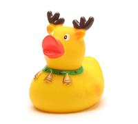 DUCKSHOP| Papera di gomma - Renna |Anatra de goma | L: 8 cm